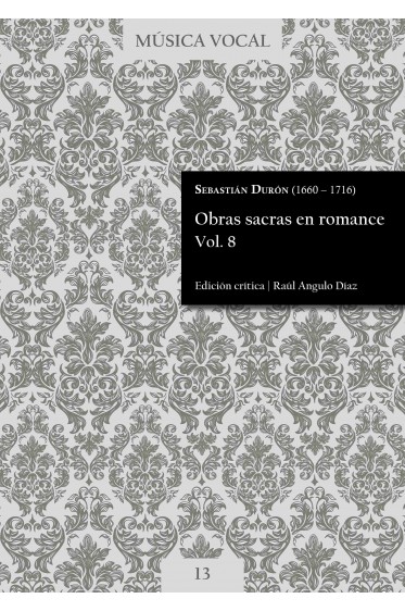 Durón | Obras sacras en romance Vol. 8