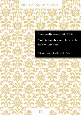 Brunetti | String quartets Vol. 6