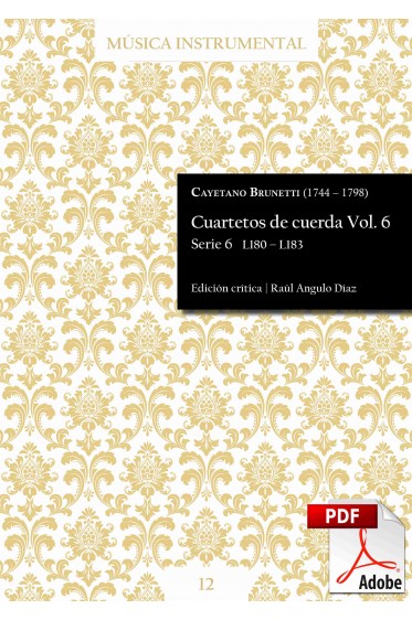 Brunetti | Cuartetos de cuerda Vol. 6 DIGITAL