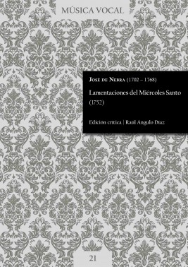 Nebra | Lamentations for Holy Wednesday (1752)