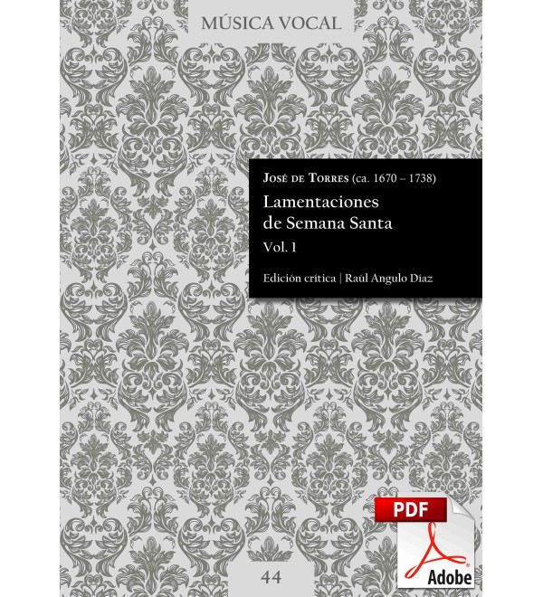 Torres | Lamentaciones de Semana Santa Vol. 1 DIGITAL