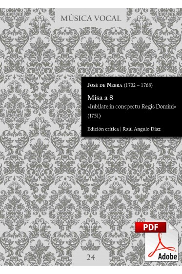 Nebra | Mass «Iubilate in conspectu Regis Domini» DIGITAL