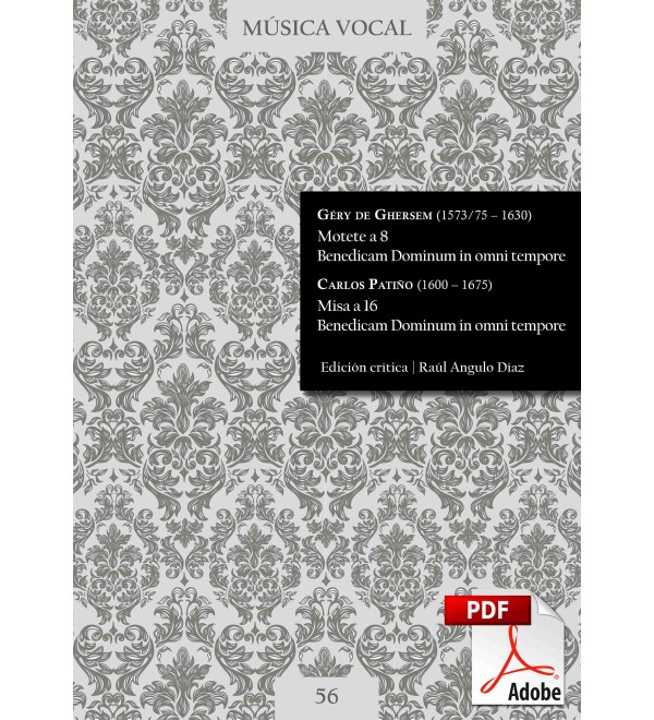 Ghersem, Patiño | Motete y misa Benedicam Dominum DIGITAL