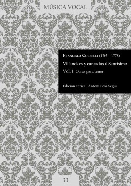 Corselli | Villancicos and cantatas to the Holy Sacrament  Vol. 1