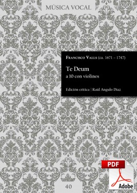 Valls | Te Deum a 10 con violines