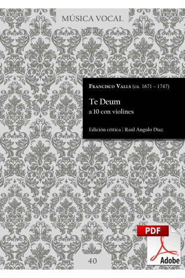 Valls | Te Deum a 10 con violines