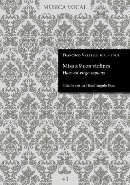 Valls | Mass for  9 voices with violins «Haec est virgo sapiens»