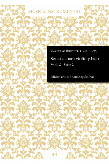 Brunetti | Sonatas para violín y bajo Vol. 2
