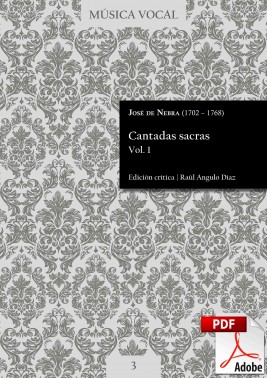 Nebra | Cantadas sacras Vol. 1 DGITAL