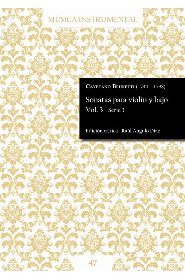 Brunetti | Sonatas para violín y bajo Vol. 3