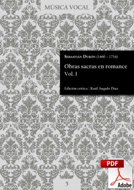 Durón | Sacred works in Romance language Vol. 1 DIGITAL