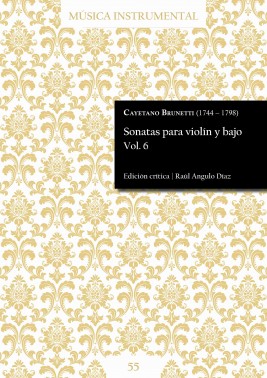 Brunetti | Sonatas para violín y bajo Vol. 6