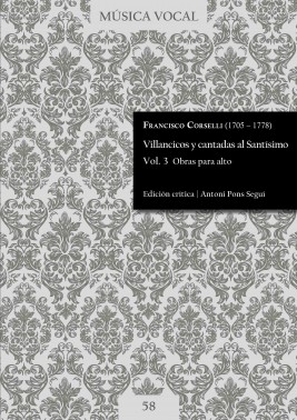 Corselli | Villancicos y cantadas al Santísimo Vol. 3