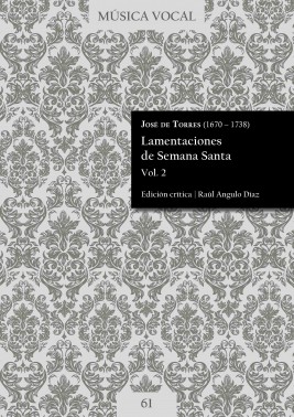 Torres | Lamentaciones de Semana Santa Vol. 2