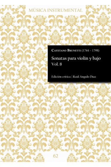 Brunetti | Sonatas para violín y bajo Vol. 8