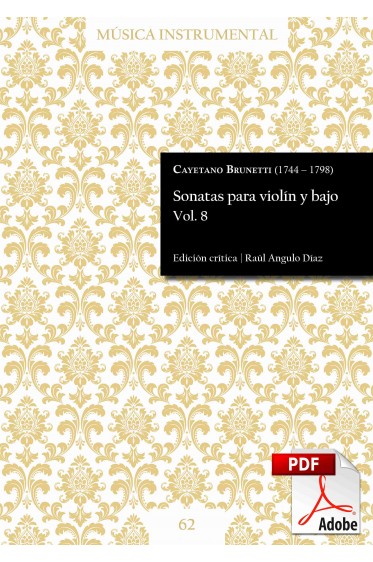 Brunetti | Sonatas para violín y bajo Vol. 8