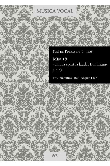 Torres | Misa «Omnis spiritus laudet Dominum»