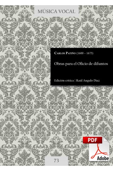 Patiño | Obras para el Oficio de difuntos