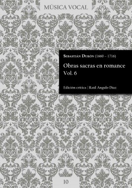 Durón | Obras sacras en romance Vol. 6